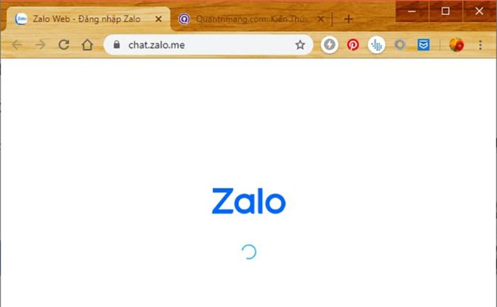 Zalo không hiển thị tin nhắn - chat.zalo.me pc đăng nhập
