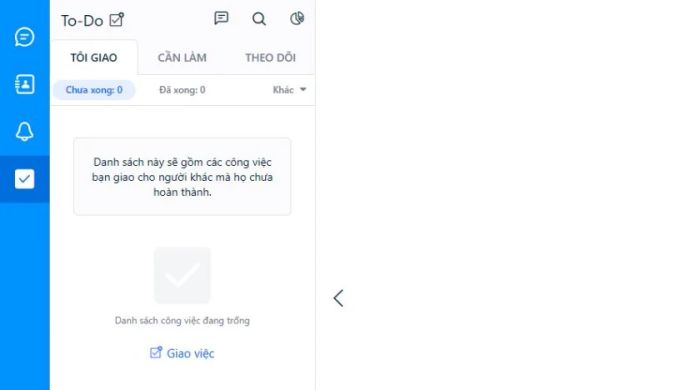 Tạo danh sách công việc