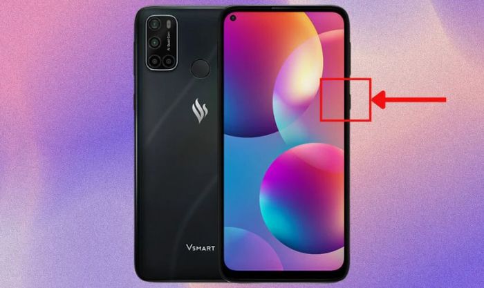 Khởi động lại máy để giải quyết tình trạng Vsmart Joy 4 bị sập nguồn