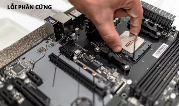 Lỗi phần cứng gây ra sự cố sọc màn hình