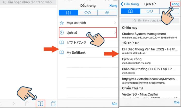 Hướng dẫn xóa lịch sử tìm kiếm trên iPhone, iPad