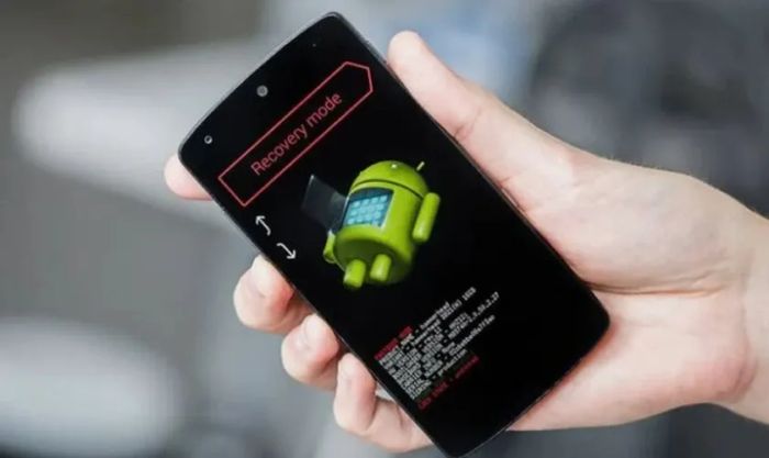 Vô tình kích hoạt Recovery Mode khiến OPPO gặp lỗi Select Language