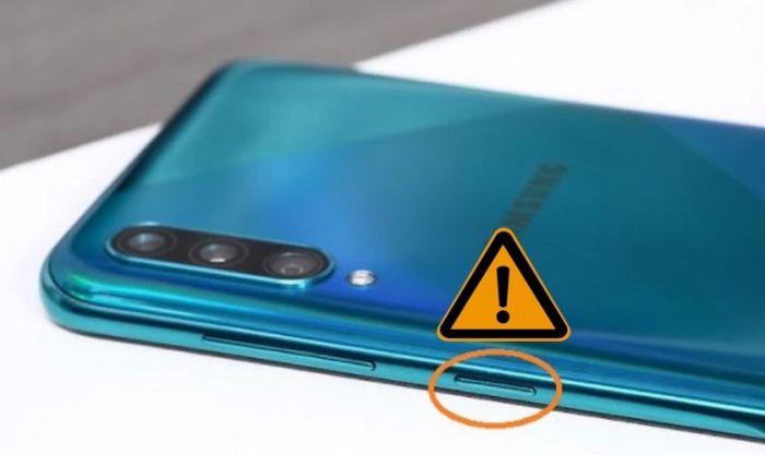 Điện thoại Samsung A50 không thể tắt nguồn do lỗi phần cứng