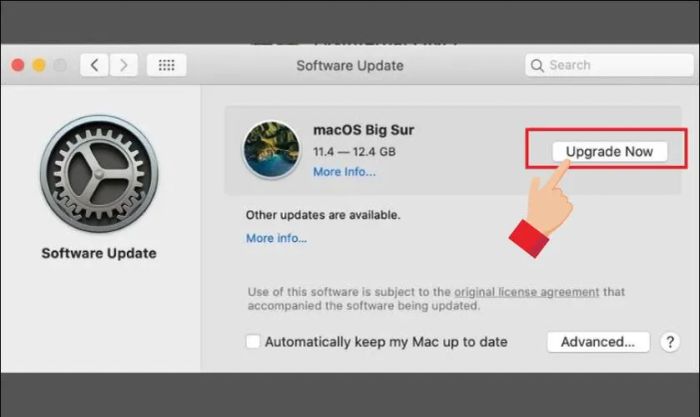 Hướng dẫn khắc phục lỗi màn hình Macbook bị nhiễu