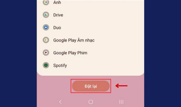 Đặt lại điện thoại của bạn về trạng thái ban đầu