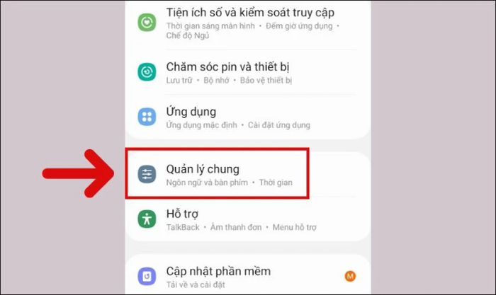 Khôi phục cài đặt gốc để sửa lỗi Samsung bị đơ cảm ứng