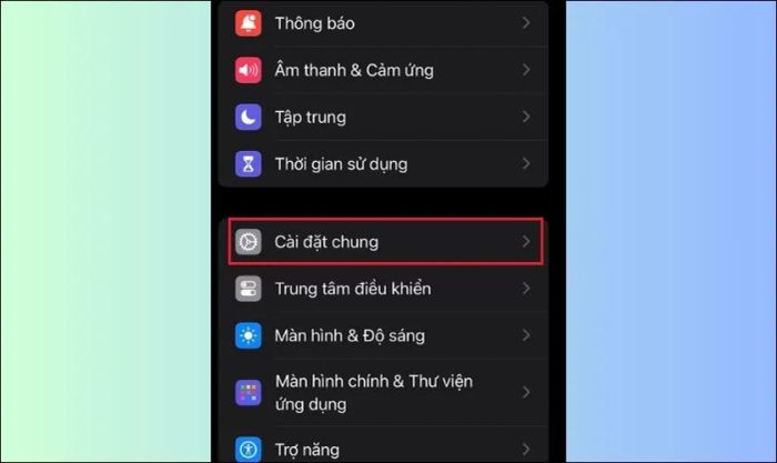 Đặt lại cài đặt trên iPhone để khôi phục âm thanh loa