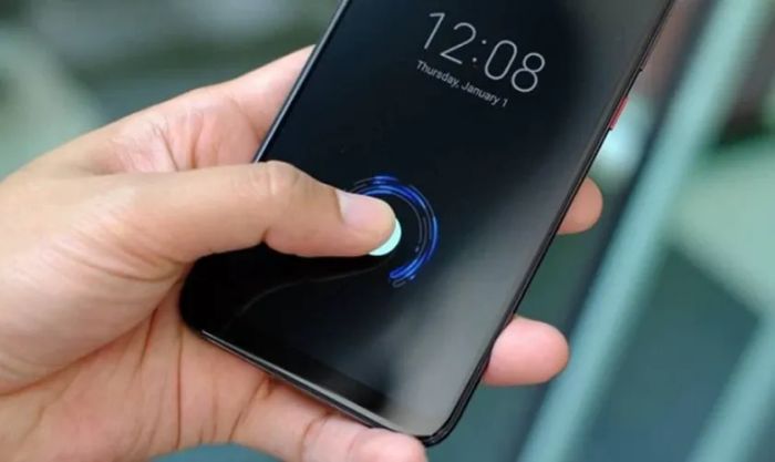 Đặt ngón tay lên cảm biến một cách chính xác