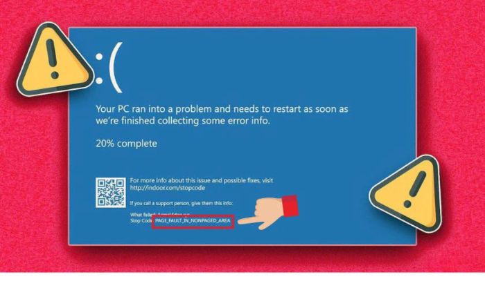 Dấu hiệu nhận diện lỗi màn hình xanh trên laptop