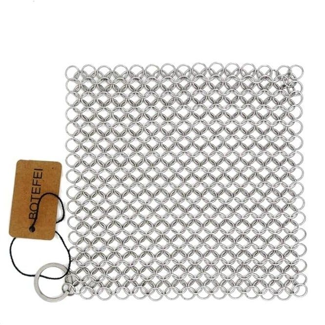 The chainmail scrubber