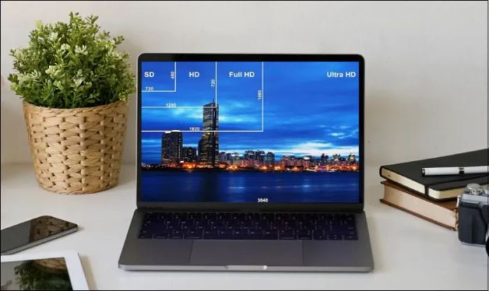 Màn hình laptop nhấp nháy, chớp tắt do độ phân giải quá cao