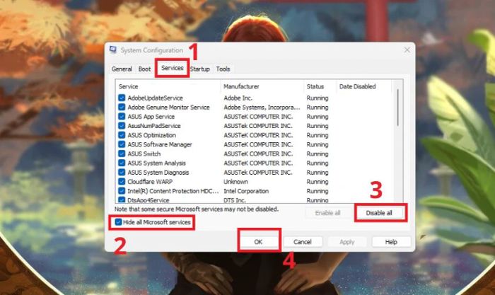 Bật Windows Defender để sửa lỗi màn hình xanh trên laptop.