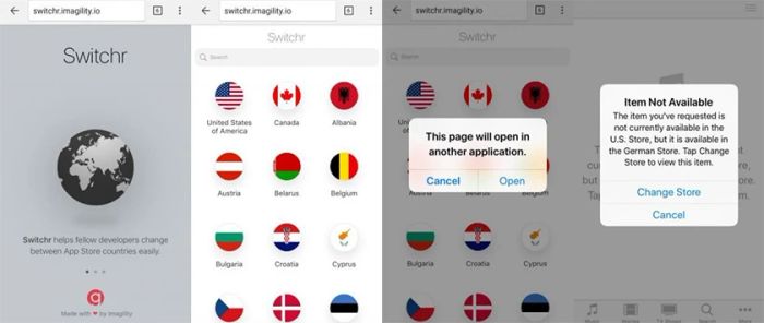 Cách thay đổi vùng App Store trên iPhone thông qua ứng dụng bên thứ ba