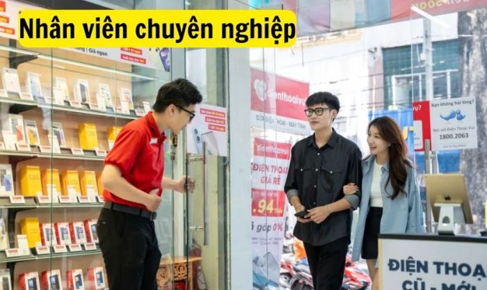 Đội ngũ nhân viên chuyên nghiệp và tận tâm