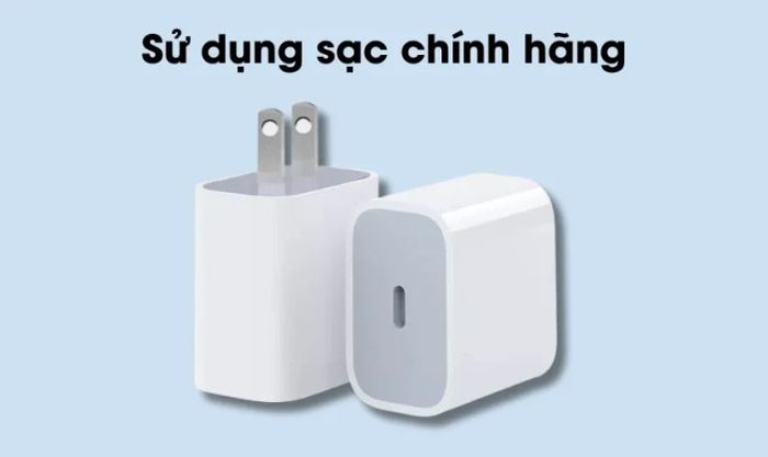 Chọn bộ sạc chính hãng Apple