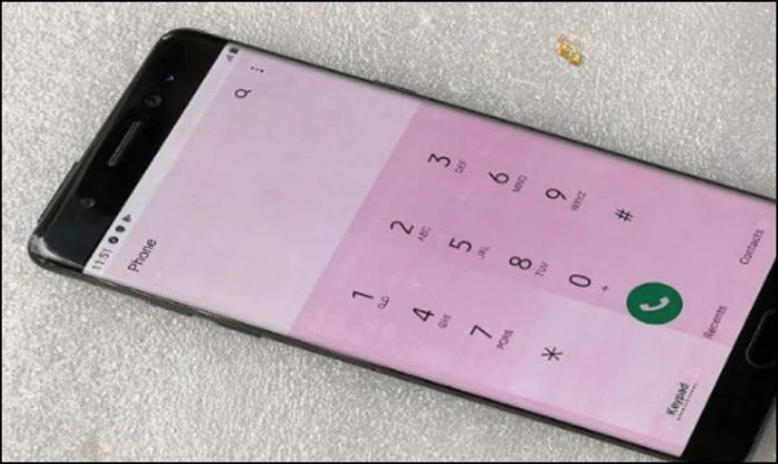 Màn hình Samsung bị lưu ảnh có tác động gì không?