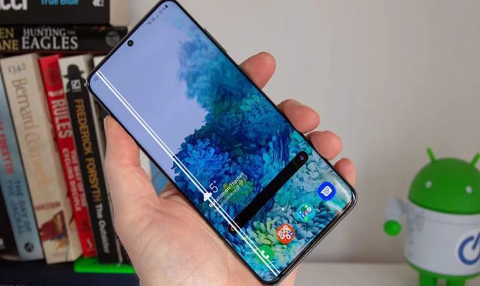 Dấu hiệu nhận biết khi màn hình Samsung S20 Plus bị sọc