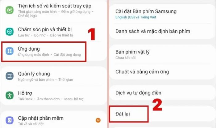 Khôi phục cài đặt gốc trên điện thoại Samsung khi gặp lỗi phần mềm