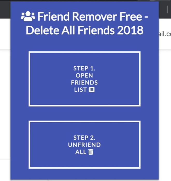 Nhấn vào 'open friend list' để mở danh sách bạn bè và thực hiện việc hủy kết bạn.