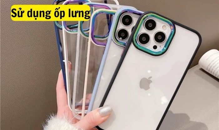 Phương pháp giảm tỷ lệ bị sọc màn hình trên iPhone 13 Pro Max
