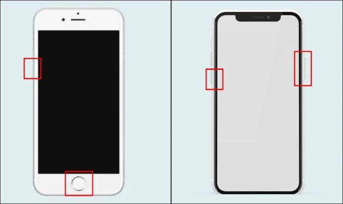 Cách khởi động lại thiết bị khi màn hình iPhone bị trắng mờ