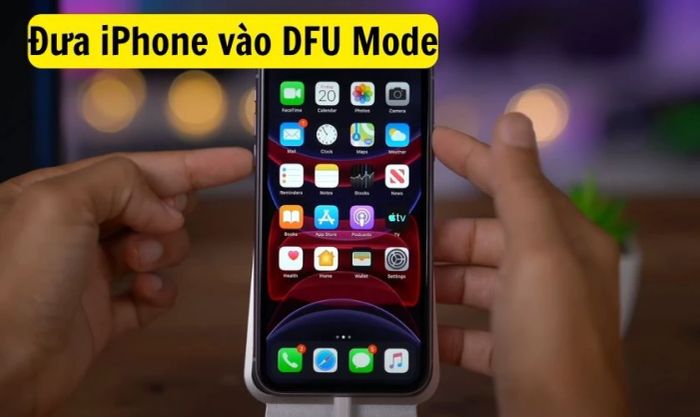 Đặt chế độ DFU Mode cho iPhone 11