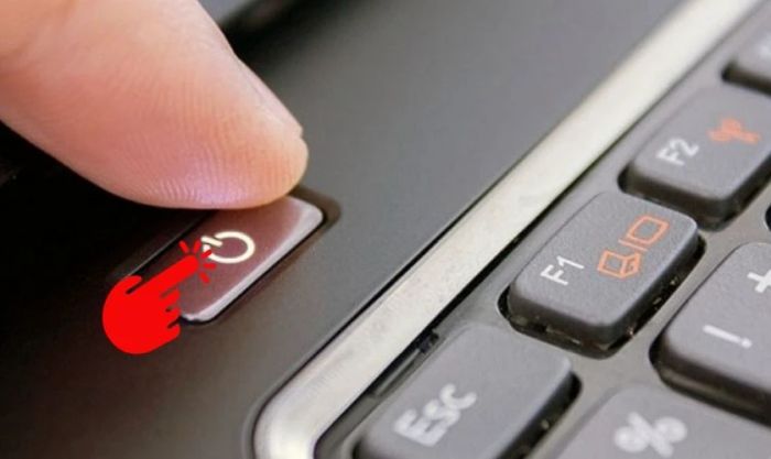 Tắt nguồn để máy chuyển sang trạng thái nghỉ hoàn toàn