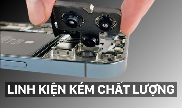 Linh kiện thay thế kém chất lượng
