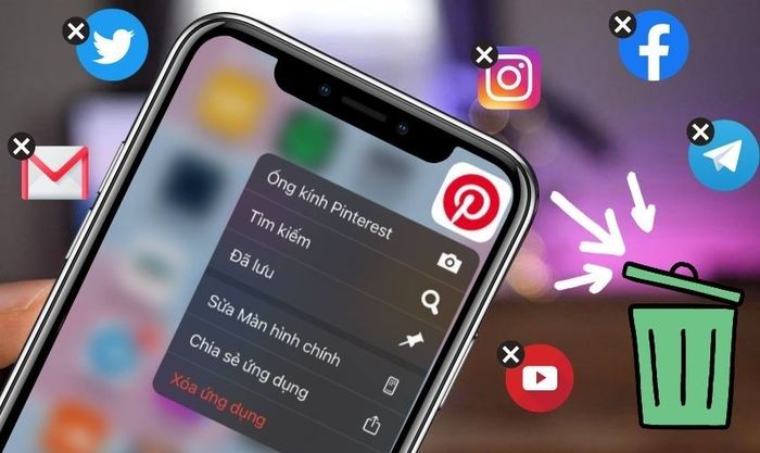 Xóa ứng dụng không cần thiết