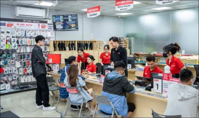 Sửa lỗi điện thoại iPhone mất sóng uy tín tại TPHCM, Hà Nội