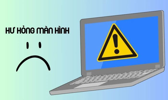 Màn hình laptop bị mốc nếu không được xử lý sớm sẽ dẫn đến hư hỏng nghiêm trọng