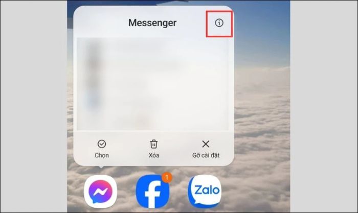 Buộc dừng ứng dụng khi Messenger bị lag
