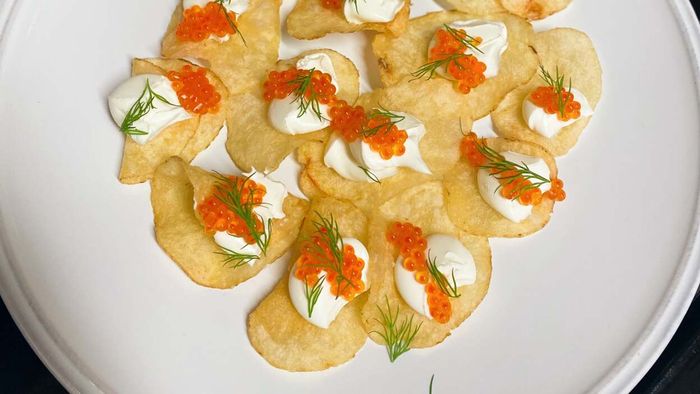 Caviar and Potato Chips Are a Match Made in Heaven