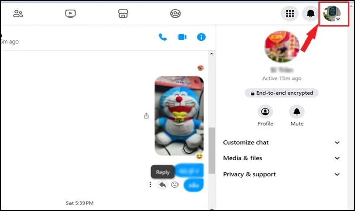 Đổi ngôn ngữ Messenger sang tiếng Việt trên máy tính