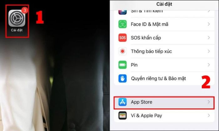 Tắt chế độ tự động tải ứng dụng để ngăn tình trạng iPhone hao pin nhanh chóng