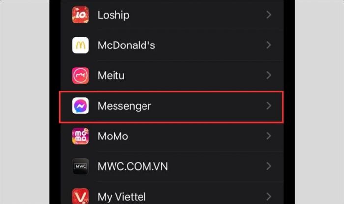 Bật âm thanh thông báo tin nhắn Messenger trên điện thoại