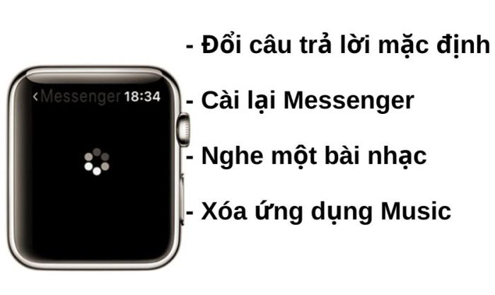 Thiết lập lại Messenger trên iPhone của bạn nếu Apple Watch không nhận được thông báo từ Messenger