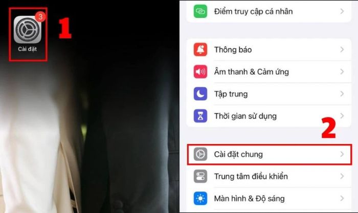 Tắt tính năng làm mới ứng dụng trong nền để giảm thiểu tình trạng iPhone bị tụt pin nhanh chóng