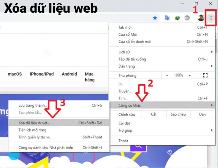 Facebook không hiển thị đầy đủ trên máy tính