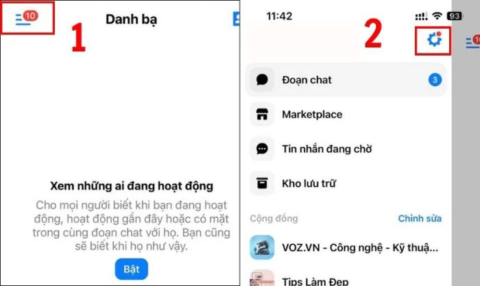 Liên hệ với Trung tâm trợ giúp Facebook để báo cáo lỗi Messenger không hiển thị tin nhắn