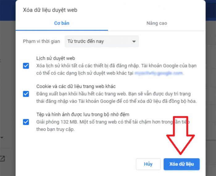 Facebook không hiển thị đầy đủ trên máy tính