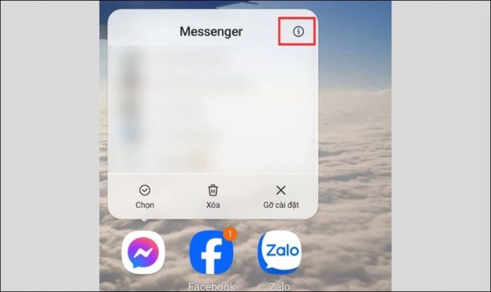 Xóa bộ nhớ Cache khi Messenger bị lag