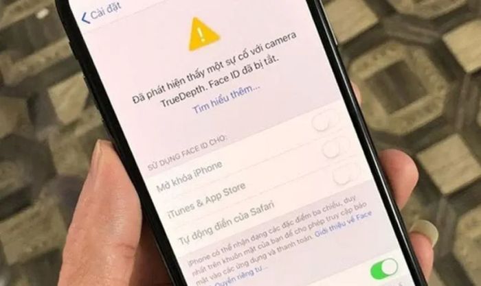 Có nên chọn mua điện thoại đã bị hỏng Face ID không?