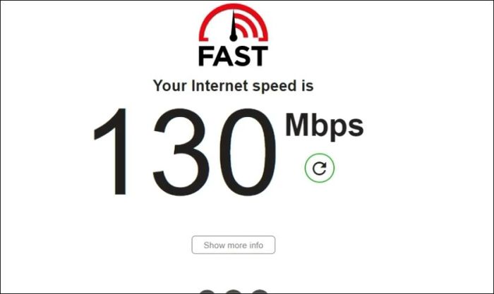 Kiểm tra kết nối mạng để khắc phục lỗi tin nhắn mất trên Messenger