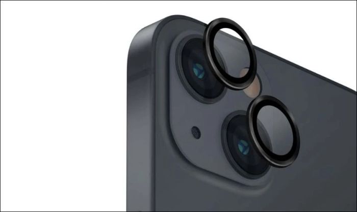 Đổi miếng dán camera khác