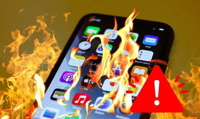 Sử dụng bộ sạc chính hãng