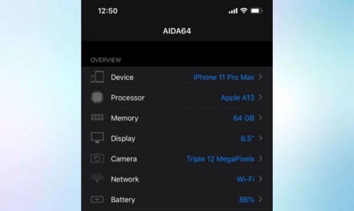 Kiểm tra phần cứng của iPhone