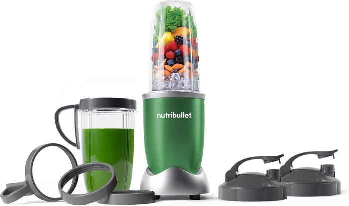 The vibrant green blender system