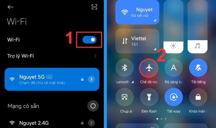 Kiểm tra kết nối mạng để khắc phục lỗi không thả cảm xúc trên Instagram