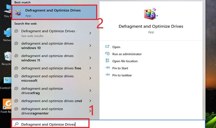 Để giải quyết tình trạng laptop bị chậm, hãy thực hiện việc chống phân mảnh ổ cứng định kỳ sau một thời gian dài sử dụng.
